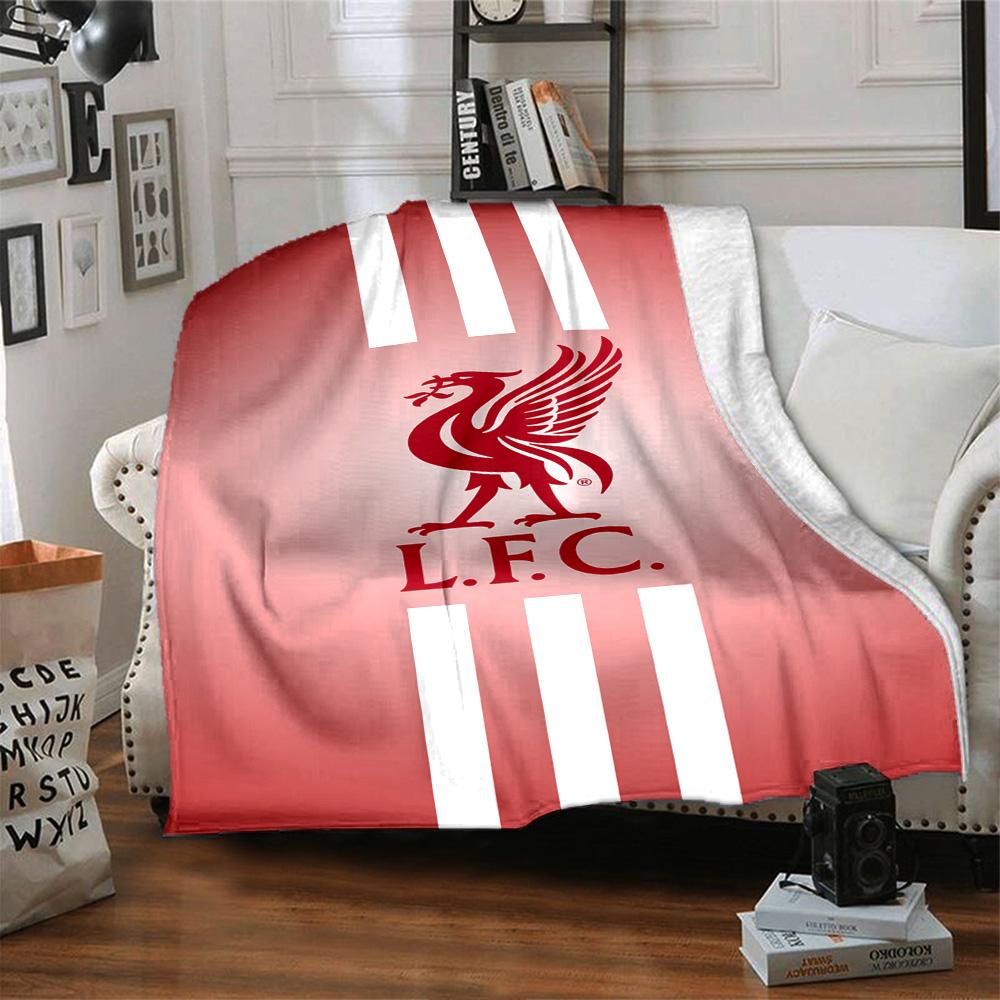 Liverpool Blanket Soft Warm Cozy Perfect for Office Couch Chair for All Seasons Digital Print Ideal Gift for Friends Family Couples Picnic