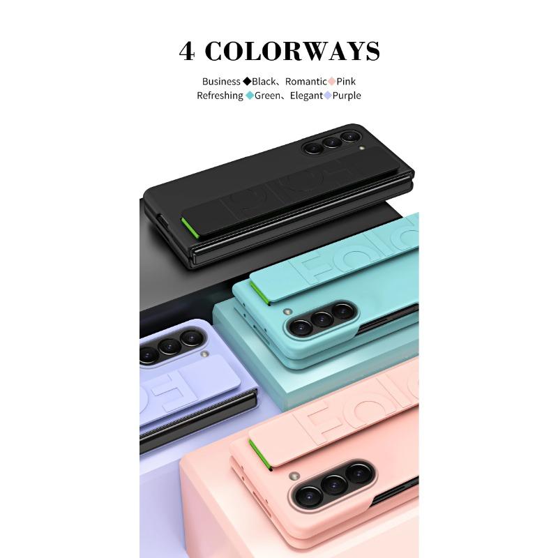 Streth Ελαστική θήκη βραχιολίου για Samsung Galaxy Z Fold 6 5 4 3 5G Z Fold 4 Z Fold 6 Fashion Protection Αντικραδασμικό κάλυμμα αίσθησης δέρματος