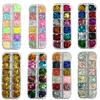 Iridescent Nail Art Sequins: Irregular, Thin, Boxed Long Strip for DIY Decoration