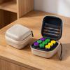 10ML Insulin Vial Storage Case Waterproof Dust-proof Insulin Vial Protector Shockproof 9 Slots Essential Oil Case for Home