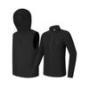 New FILA Down Jacket Men's Pitch Black A11M441906FBK