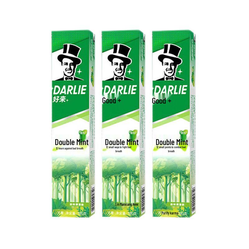 

Darlie Double Mint Forest Fresh Toothpaste