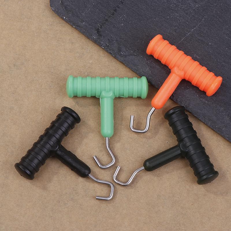 ..2Pcs Carp Fishing Tools Hair Rig Making Puller Knot Tool For Fishing Hooklink Knotting Equipment With Hook Accessories Tackle