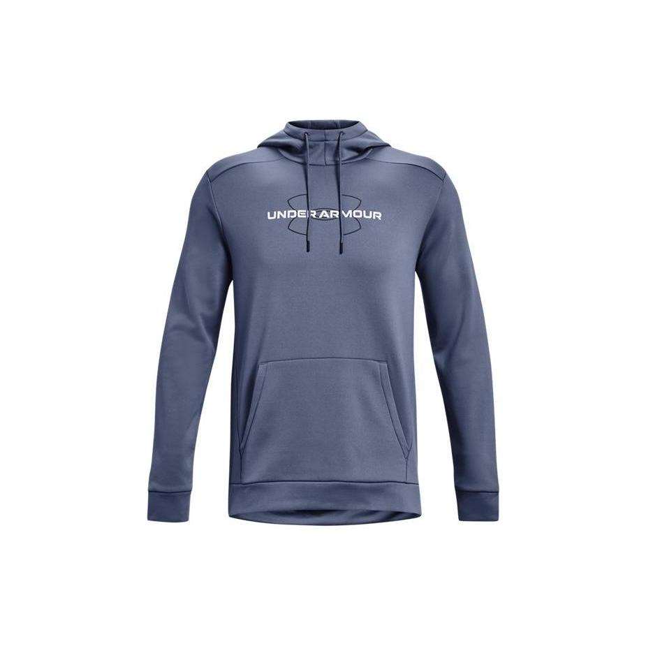 Толстовки Under Armour Мужские Синие С капюшоном Умеренный Обычный 1373356-767 L