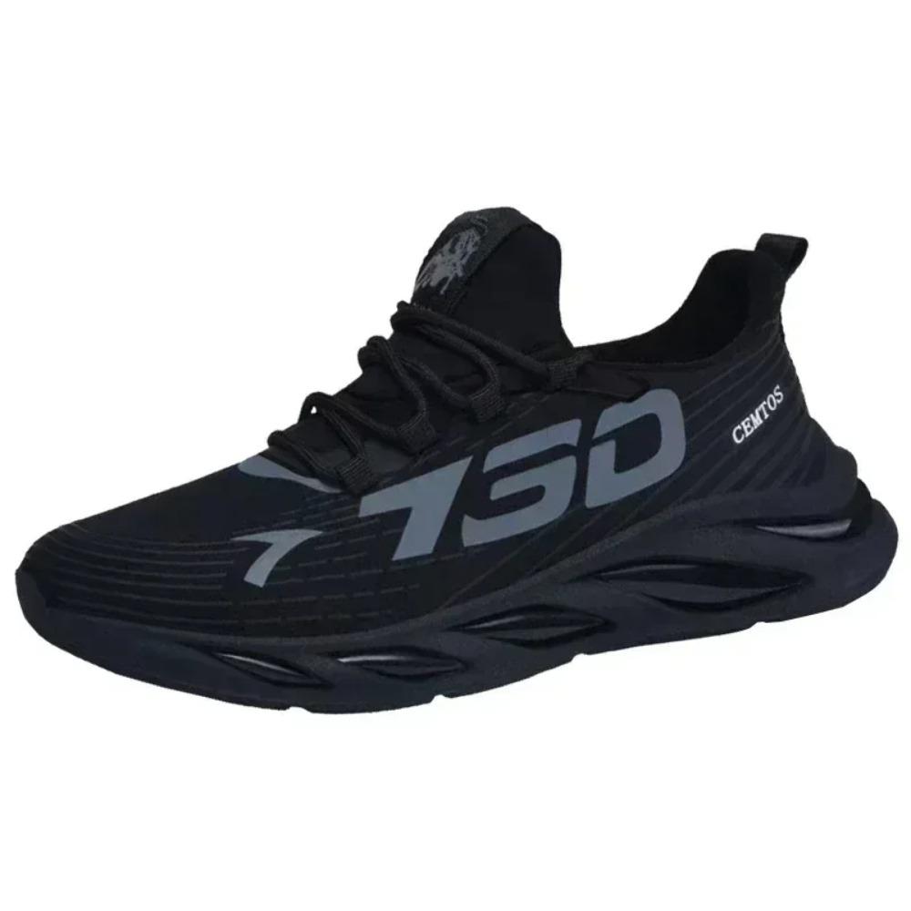 Schuhe für Herren, lässige Slip-On-Mode-Sneaker, atmungsaktive Laufschuhe, Outdoor-Walking-Trainings-Tennisschuhe