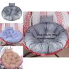 Cozy Rattan Swing Chair Cushion Thick Mat Pad Cover For Ultimate Relaxation Indoors Outdoors