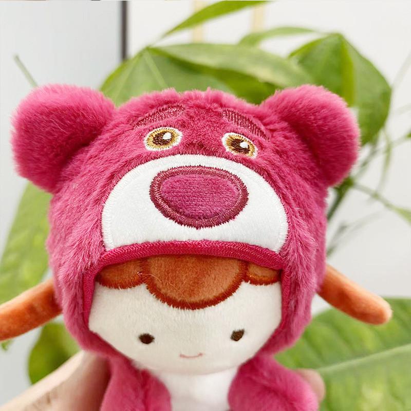 Kurumi Plyšová Krásná Panenka Roztomilá Zvířecí Postavička Klíčenka Měkká Plyšová Závěsná Hračka