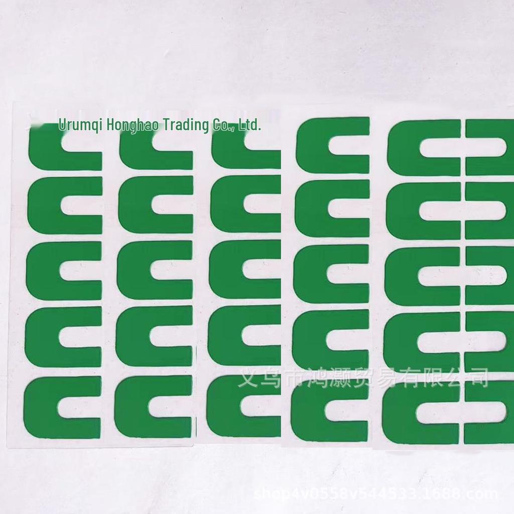 Nail Polish Overflow Prevention U-Shaped Stickers for Nail Art