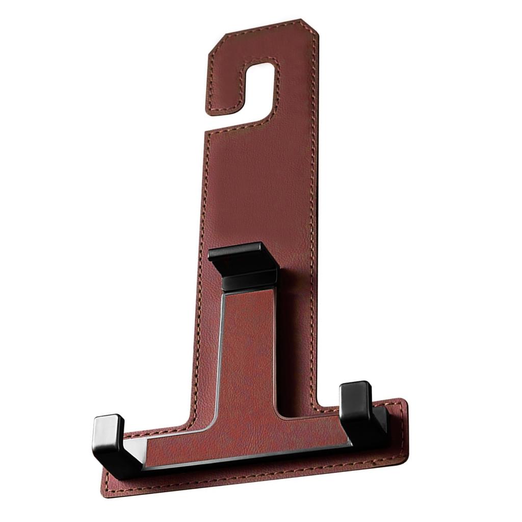 Backseat Hook Car Seat Back Hangers Space Saving Designs Leather & Metal Organizers Upgrades for Purses & Shopping Bags