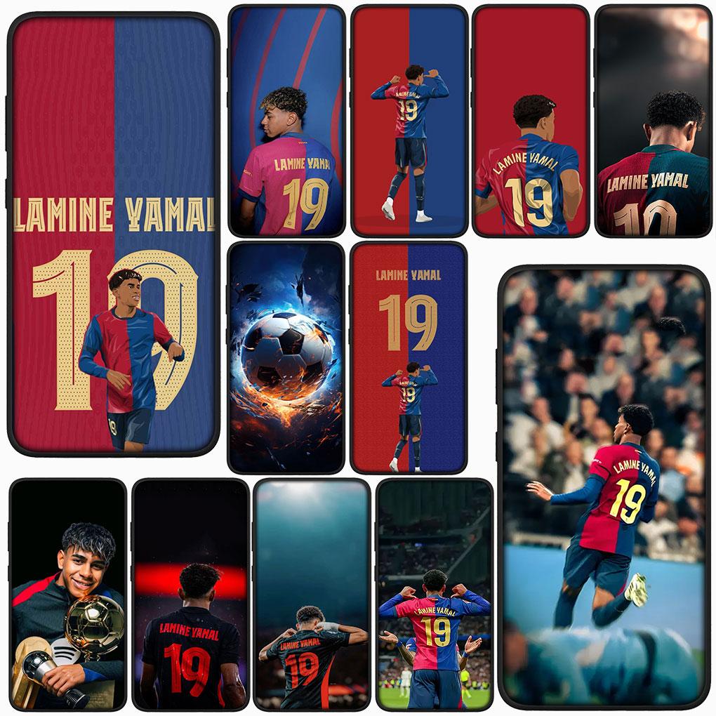 Cover for Samsung Galaxy S25 S24 S23 Fe Ultra Plus S7 Edge A05 A06 A16 A15 A35 Phone Case Spain Soccer No 19 Football No19