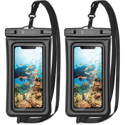 Su Geçirmez Akıllı Telefon Kılıfı - 2 Adet Set - Su Geçirmez Cep Telefonu Kılıfı IPX8 Dokunmatik Hassasiyetli iPhone 12 P ile Uyumlu [316]