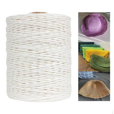 Paper Roll Recyclable Rope String Wrapping Gifts Tags Hanging Box Woven Crochet