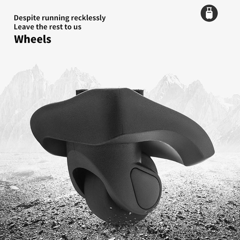 4Pcs Luggage Wheels Replacement Spinner Wheels Suitcase Bag Parts Travel Trunk Caster Luggage Suitcase Caster Wheels