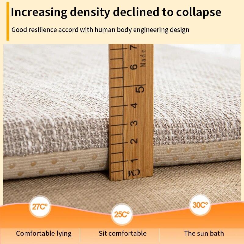 Flax Wind Chair Cushion