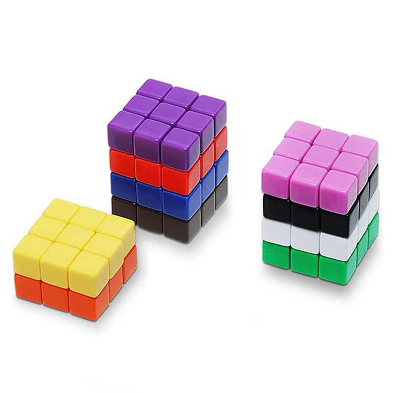 10PCS Blank Dice 16MM Counting Cubes Learning Resources Ideal for Sorting, Counting, Classrooms, DIY Fun Teaching Supplies