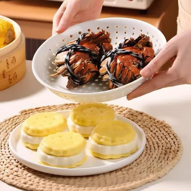 AOmeiyou Ceramic Steamer Plate