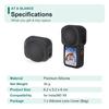 for Insta360 X6 Silicone Lens Cap Protective Cover Soft Flexible Anti-Scratch Shockproof Dustproof Action Camera Accessory