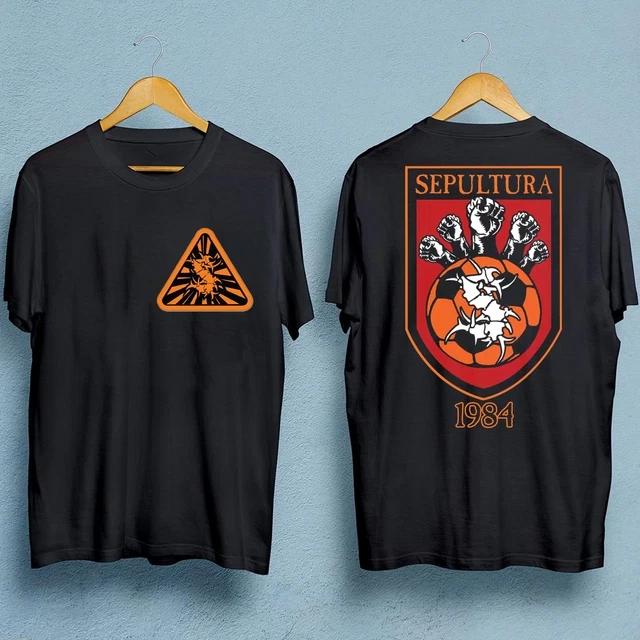 

Sepultura band double-sided T-T-shirt Black Unisex All Sizes M