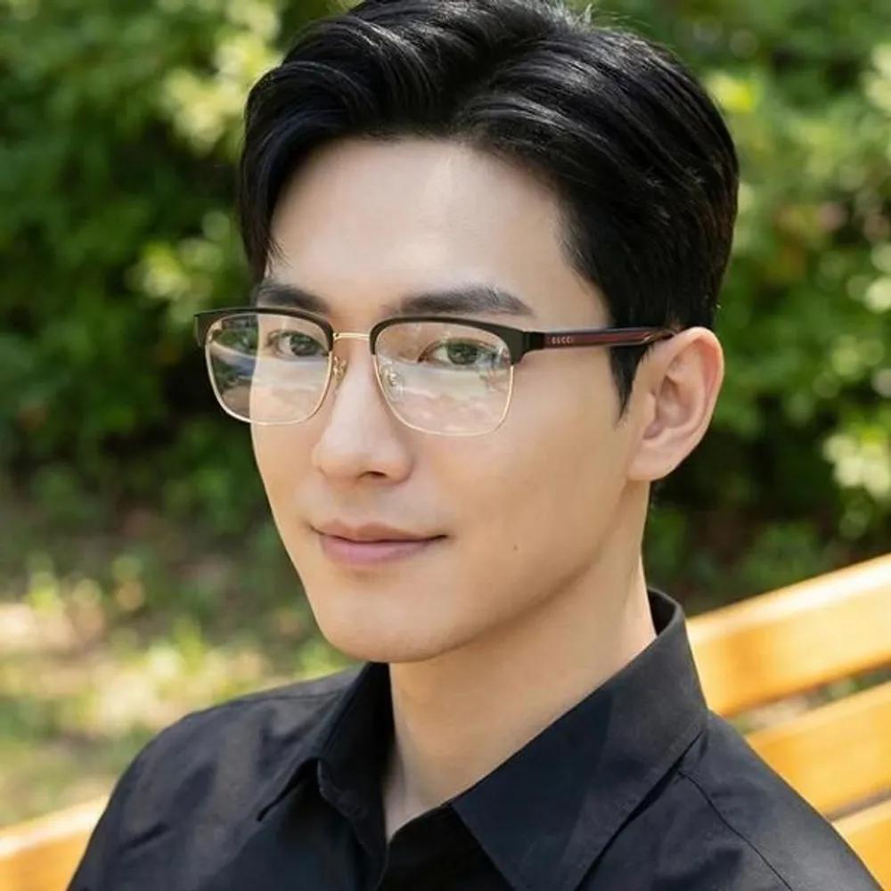 

[Gucci] Eyeglass Frames GG0934OA 002 Blue Three Stripes
