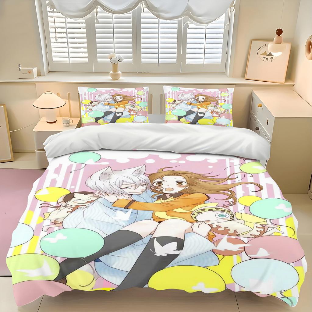 Nanami Duvet Cover Kamisama Kiss Cartoon Quilt Home Pillowcase Set Adult Bedroom Children Comforter Bedding