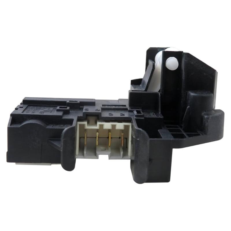 Universal Replacement Door Lock Mechanism Locking System for Front Load Washers Featuring Heat Resistant ABS Texture