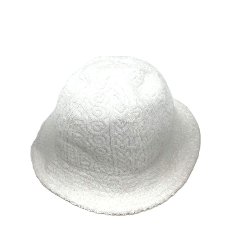 FENDI FXQ982 MARC JACOBS collab bucket hat bob hat cotton / Nylon White Unused