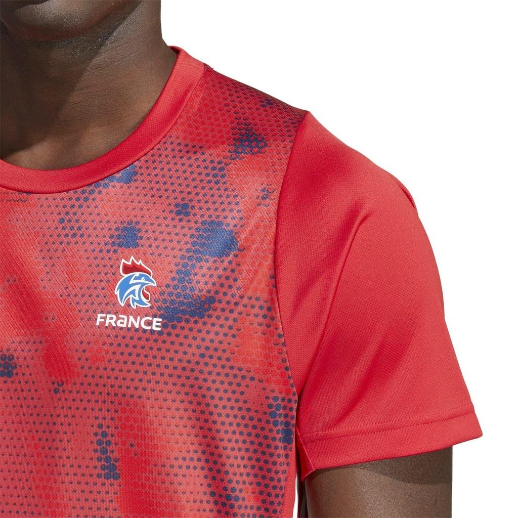 Adidas Mens France FFR Handball T-Shirt