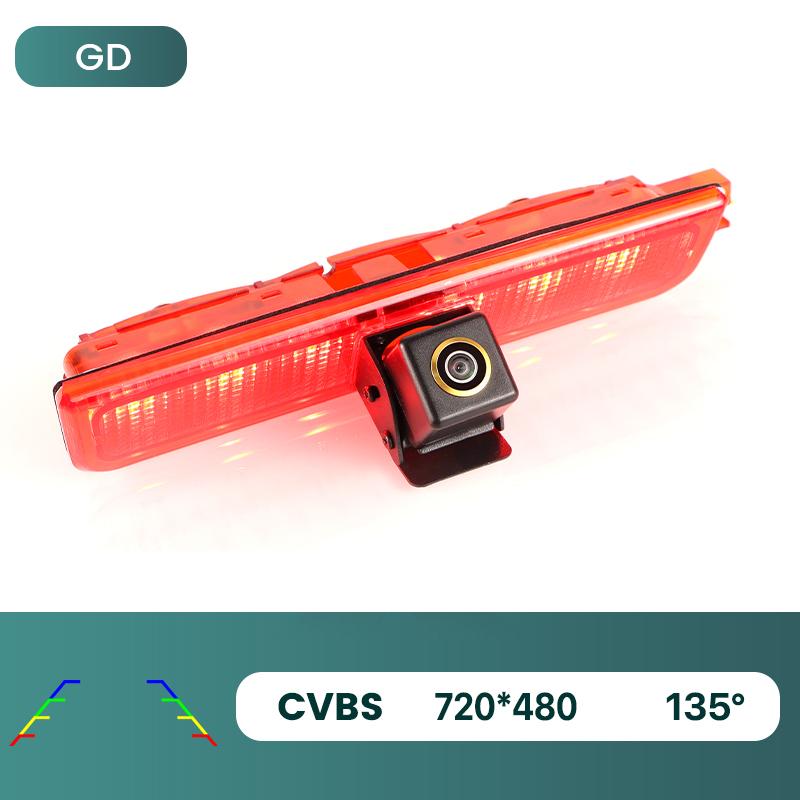 

AHD 1080P 170° объектив «рыбий глаз» светодиодный стоп-сигнал фургона камера заднего вида для автомобиля для Volkswagen VW Caddy Panel Life 2003-2019