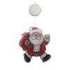 LED Christmas Suction Cup Snowman Window Decoration Lamp - Festive Atmosphere, Small Colorful Light