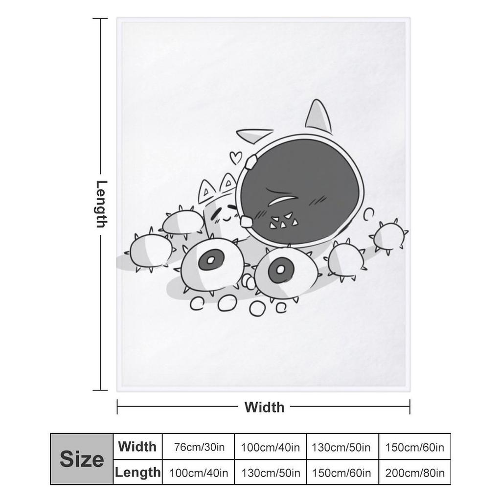 Kostka a Blixer Přehoz na postel Flanelová tkanina Vtipný dárek Velké deky