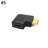 Angle Rotating Connector Port Saver Converter To Female Adapter HDMI-compatible Male