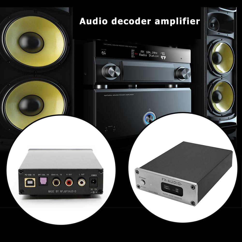 Buy FXAudio DACSQ5 HiFi2.0 USB DAC Audio Decoding Amplifier Decoder
