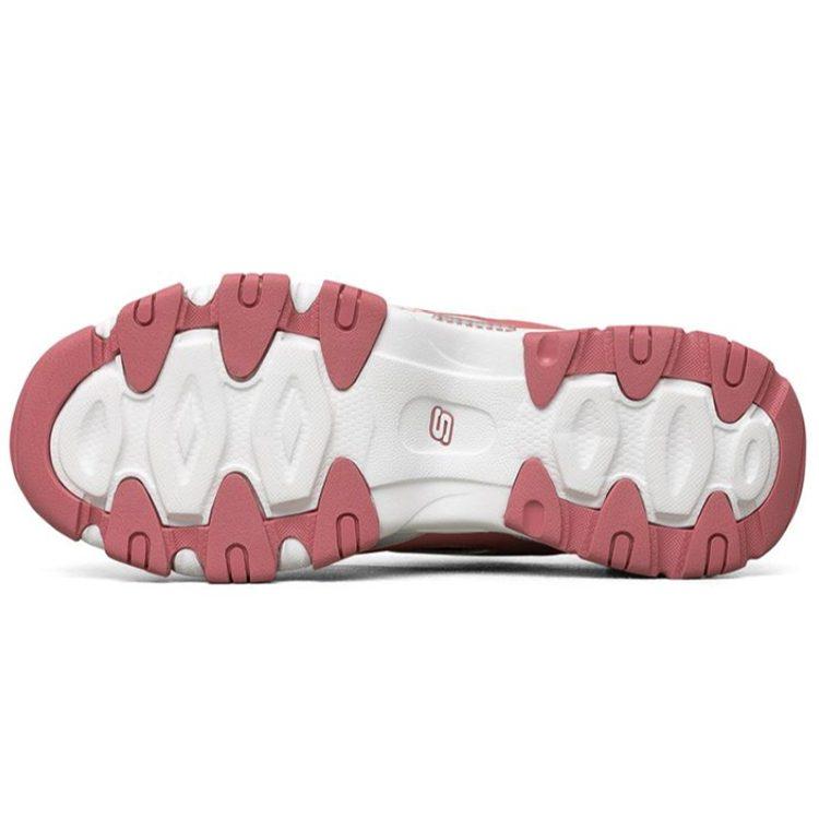 Skechers D'lites 2.0 Running Shoes White/Black/Pink Women's 66666324-PKMT