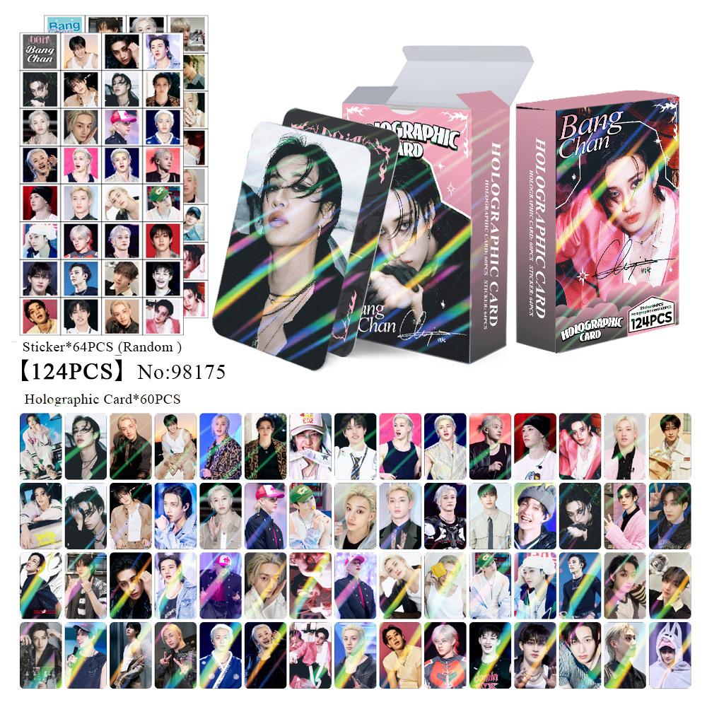 124Pcs  Card Stray Kids Card Boy Group Album "DO IT"Pocards Lomo Hyunjin Felix LeeKnow Han BangChan  Album Fans Gifts
