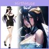 Overlord Albedo Mini Dress Version Figure Fiction Model Toys Statue Garnish Gift