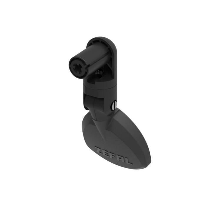 Rétroviseur vélo - ZEFAL - Spin 25 - Noir - Rabattable - Fixation extrémité cintre