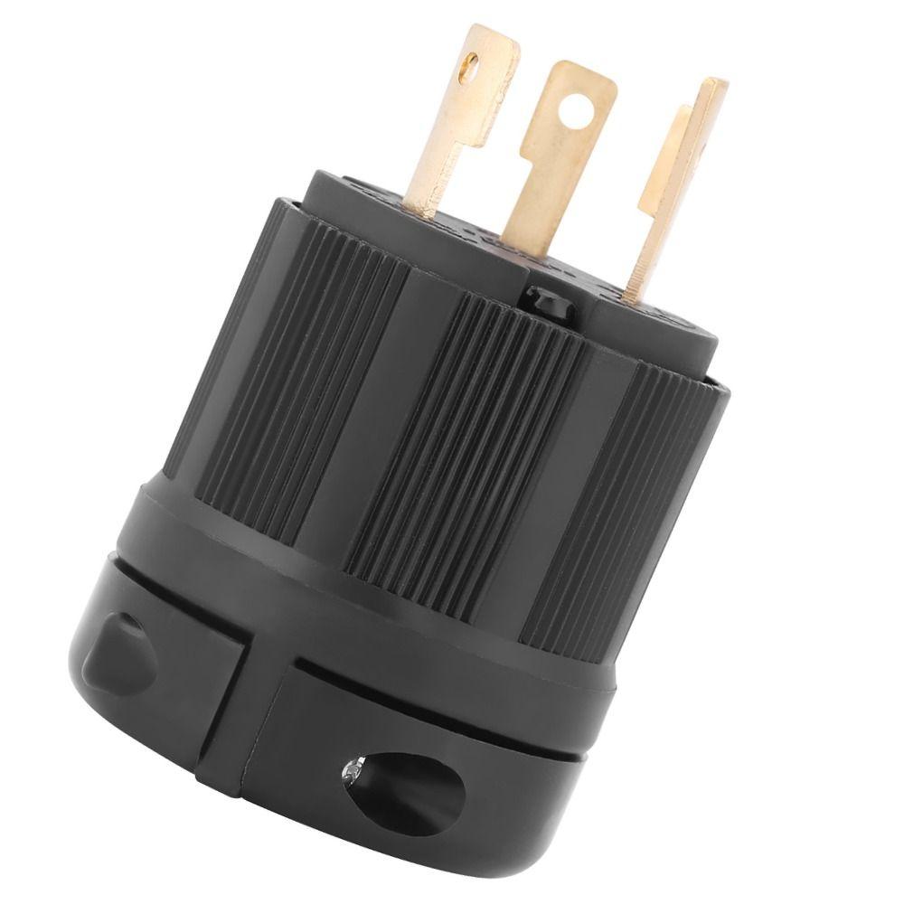 3 Pole Plug L5-30P Twist Lock Generator Plug Plug Adapter NEMA L5-30 Plug  Industrial Application
