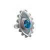 Swiss Blue Topaz Gemstone 925 Sterling Silver Jewelry Handmade Ring Unique Gift RR-6-4
