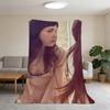 Singer C-Clairo Charm Blanket Flannel Warm Soft Throw Blanket For Room Sofa Childish Birthday Gifts