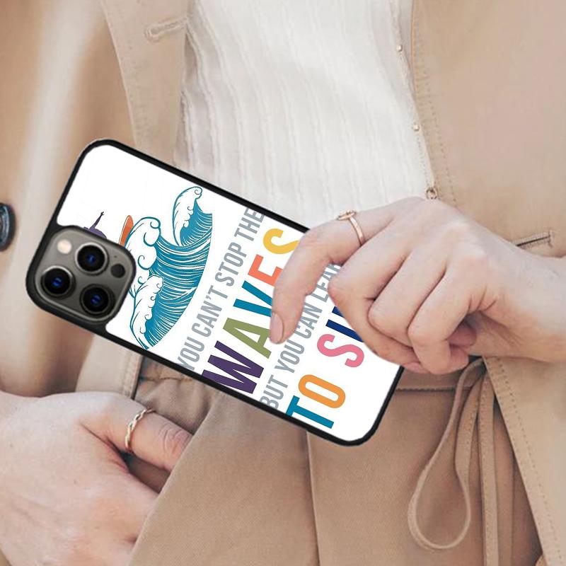 Learn To Surf Can't Stop Waves Magnetic Phone Case For APPLE iPhone 17 Air 16 14 13 12 Pro Max 15 Plus Wireless MagSafe Cover