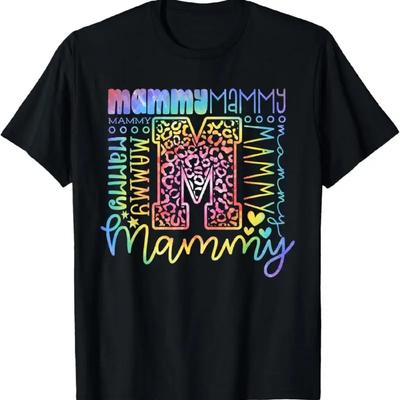 Mammy Typography Mothers Day Grandma Grandmother T Shirt