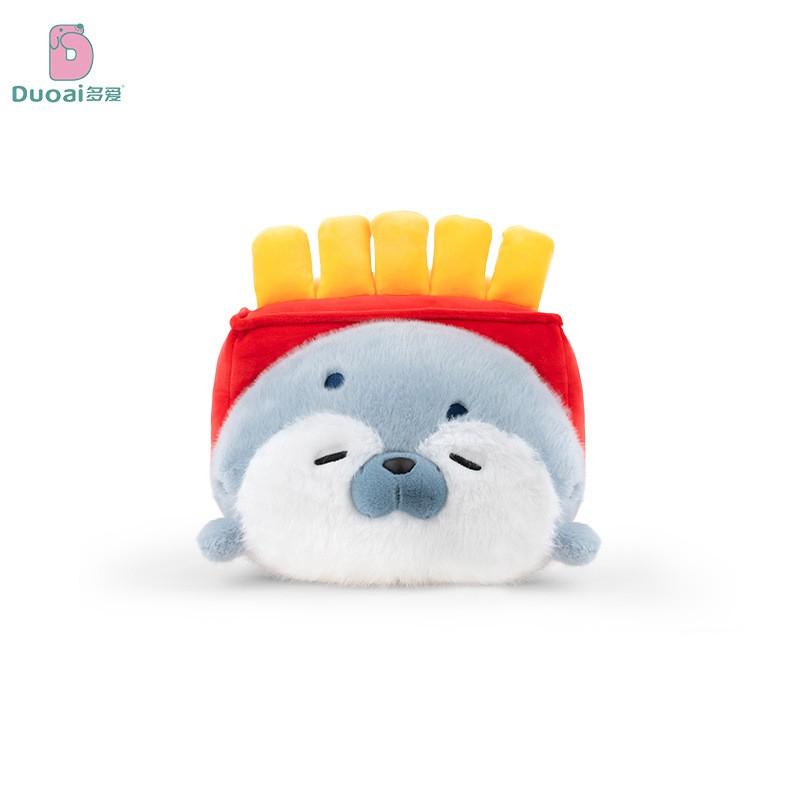 Cute Plush Sea Otter Seal Stuffed Animal Soft Pillow Comfort Sleep Birthday Gift