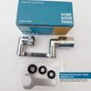 Rotatable Extension Faucet Sprayer Head Water Tap Nozzle Universal Bathroom Tap Extend Adapter Aerator 2 Spray Modes Faucet