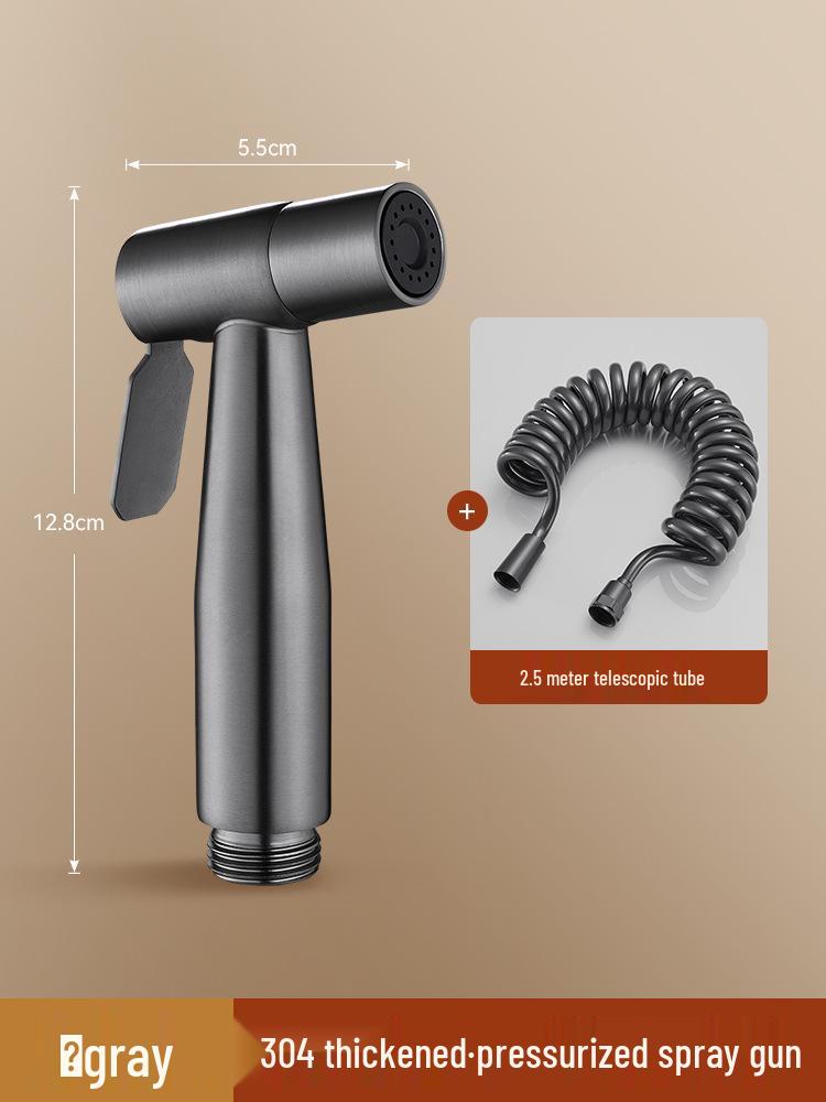 Handbrause aus Vollkupfer mit Doppelfunktion und Hochdruck für das Badezimmer