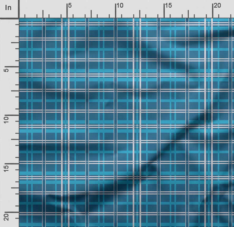 Soimoi Check Print,  Cotton Cambric, Quilting Fabric Sold by The Yard 42 Inch Wide, Medium Weight Cotton Fabric, Sewing  Supplies,Baby