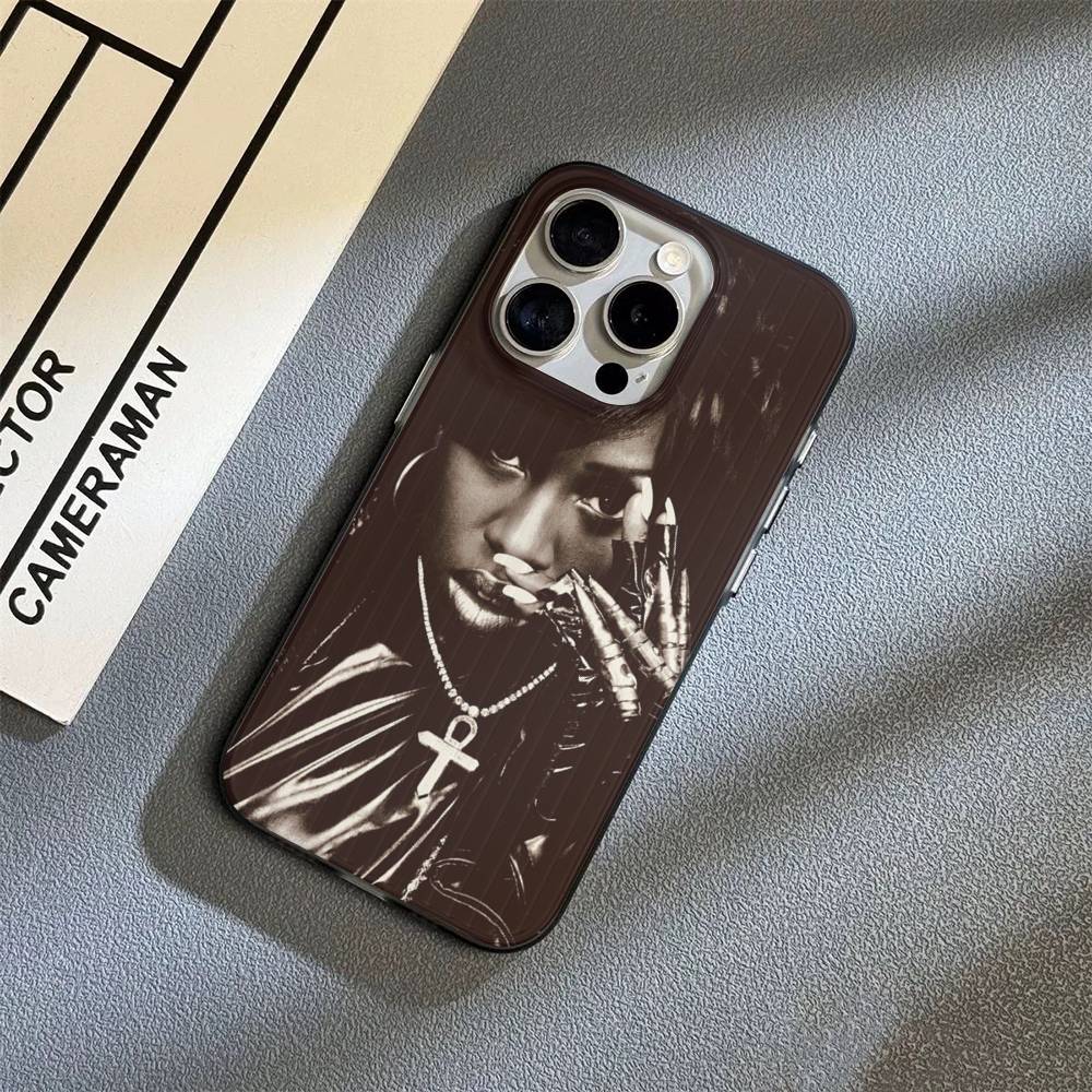 Rapper Missy E-Elliott Phone Case For IPhone 17 16 15 14 Plus 11 12 13 Pro Max Shockproof Protection Soft Back Cover