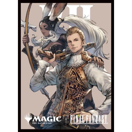 ENSKY "Magic: The Gathering - FINAL FANTASY" Players Card Sleeve "Character" Borderless Edition "Sky Pirates Balthair and Fran" MFS-13