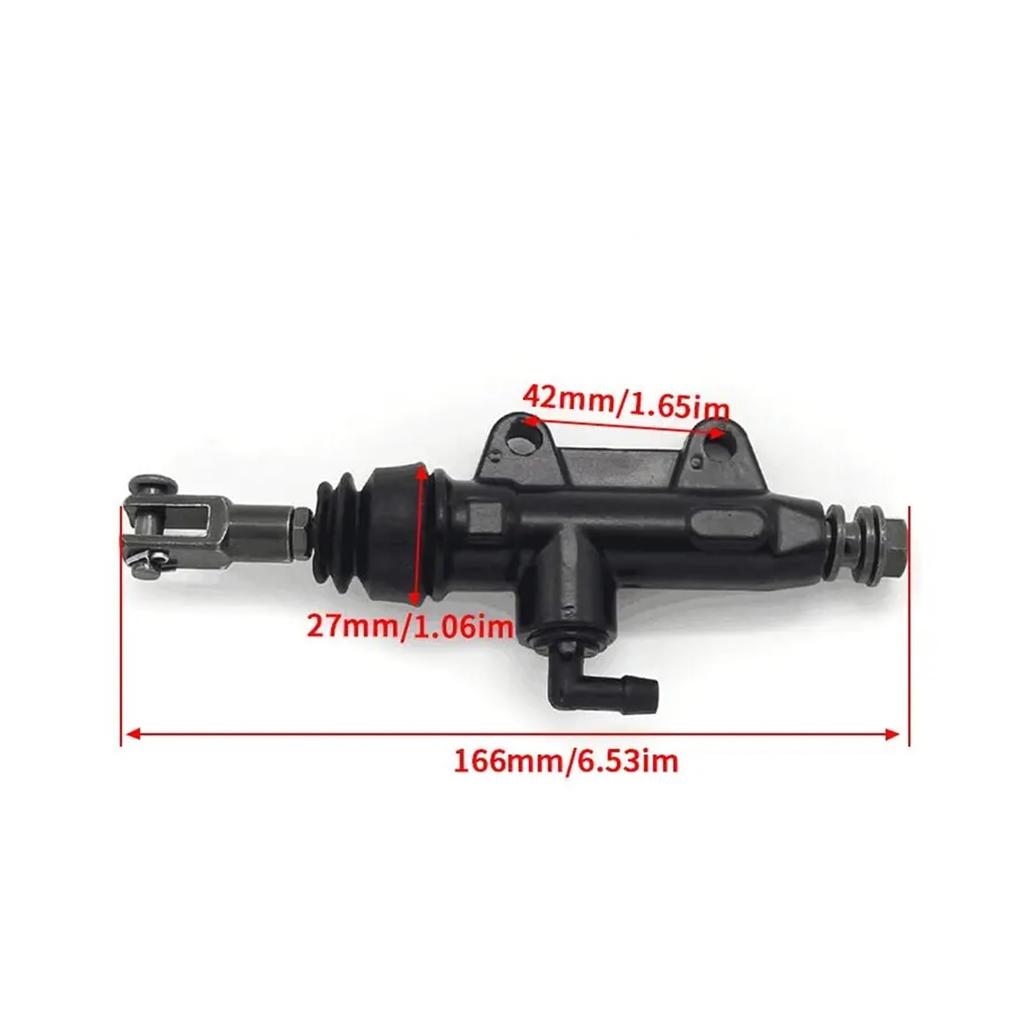 LOEAZS Rear Brake Master Cylinder 90113060000 RC125 RC200 200 125 DUKE RC390 390 Duke Orange White