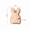 Heat-Resistant Easter Egg Bunny Mold Food Grade Silicone Easter Bunny Design Handmade Soap Mold 3D Design Surprise Design