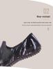 Men's Large Waterproof Non-Slip Rubber Shoes for Kitchen, Work & Rain